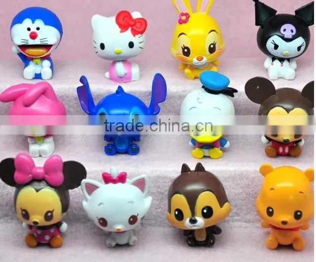 3D Animal Vinyl Toys,PVC Animal toys,Cute Animal Vinal Vinyl Toys