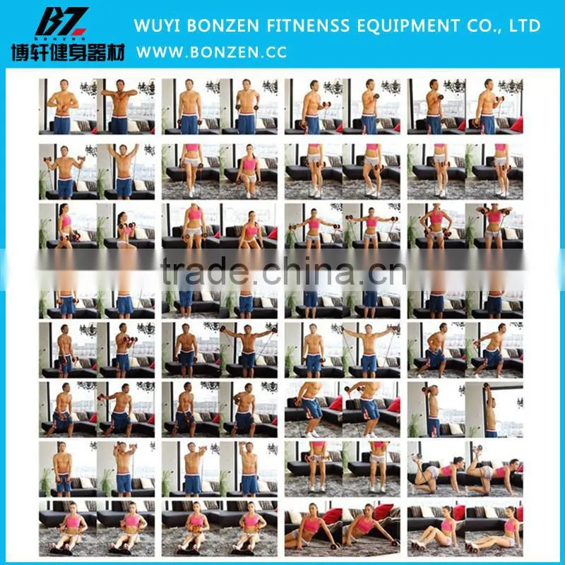Newest Fitness Equipment Ab Wheel Ab Roller Pull Rope