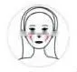 Electric Face Massager Vibrator Beauty Massager