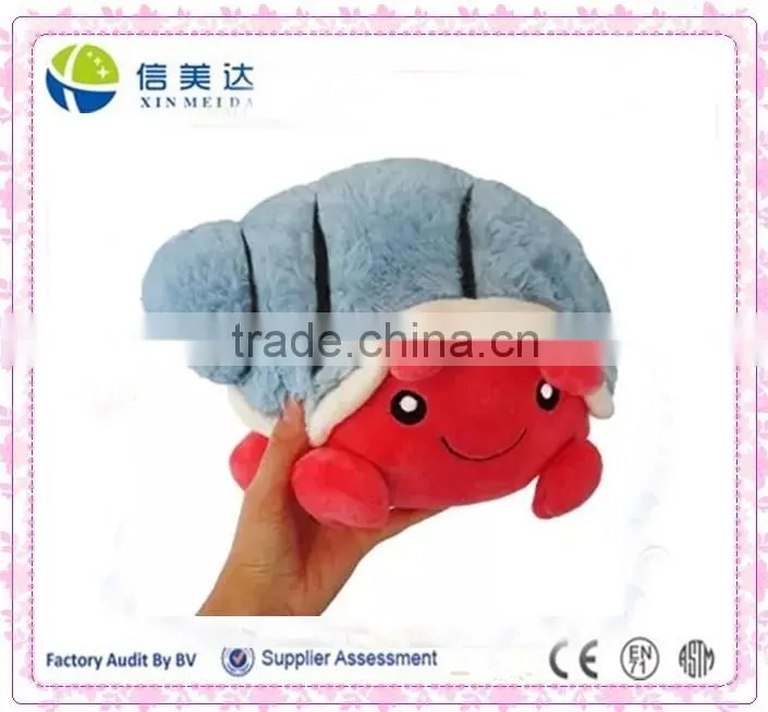 Realistic sealife stuffed Hermit Crab plush toy