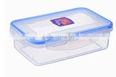 disposable food grade 400ml square shape plastic kitchen food container