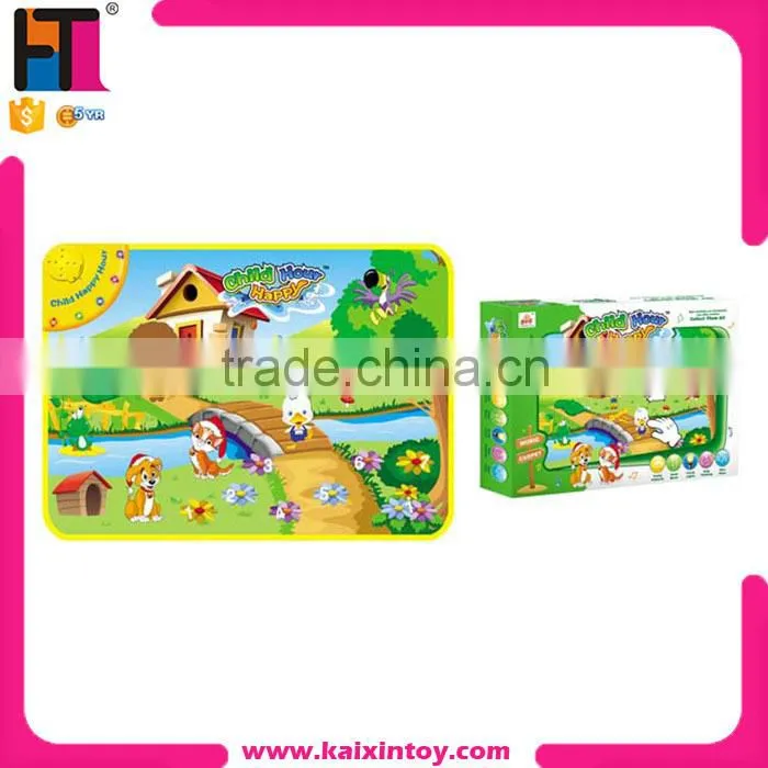 Pattern recognition English learning educational Baby Cloth Book Baby Book