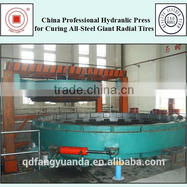 China Professional Tyre Hydraulic Press for Curing Giant Radial Tire