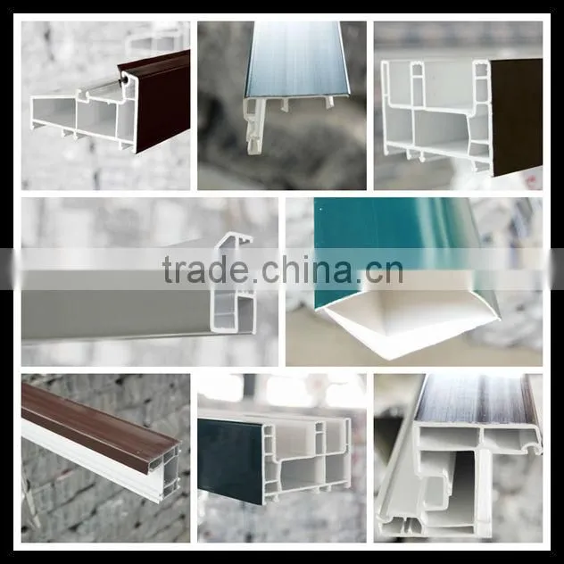 PVC extrusion plastic profiles