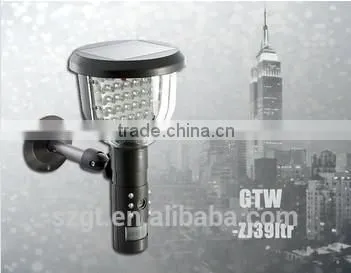 Newest upgrade vesion sorlar LED lighting HD 720P IR motion camera DVR
