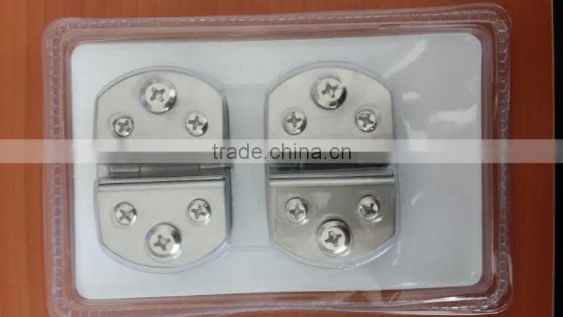 HJ-063 Hot sale 8cm semicircle single quality glass cabinet hinge /Stainless steel singleglass cabinet hinge/Quality glass hinge