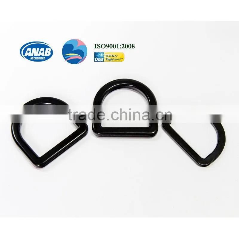 Safety Belt, Straps Use Forged Slide Buckle Clip Metal D Ring