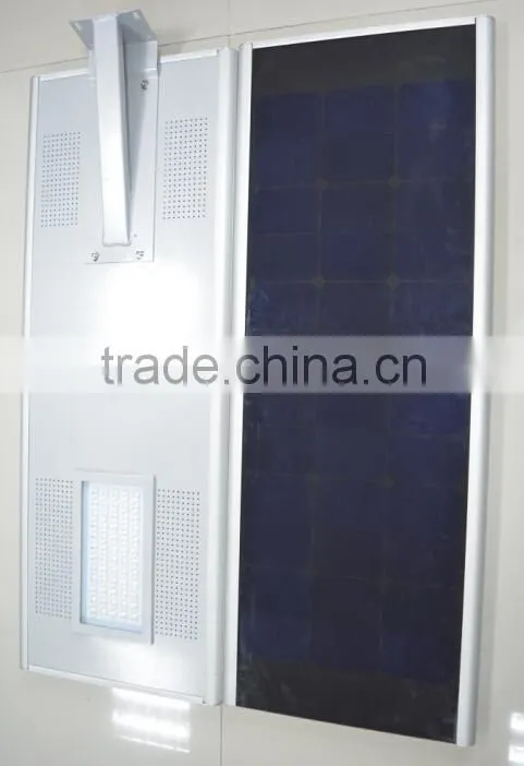 High brightness 80W LED100W PV All in one LED integrated solar street lighting