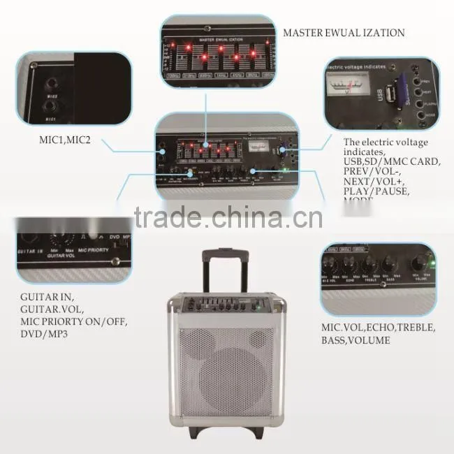 audiometer us portable headphone amplifier hifi portable speaker with fm radio