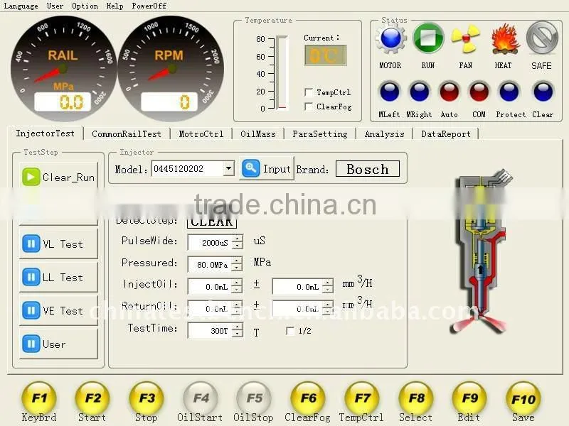 CRIS-1 common rail injector test bench---NEW!