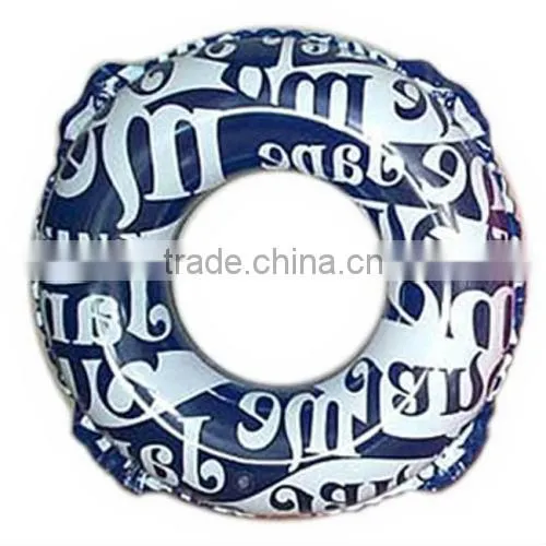 Inflatable pvc swim ring for adult