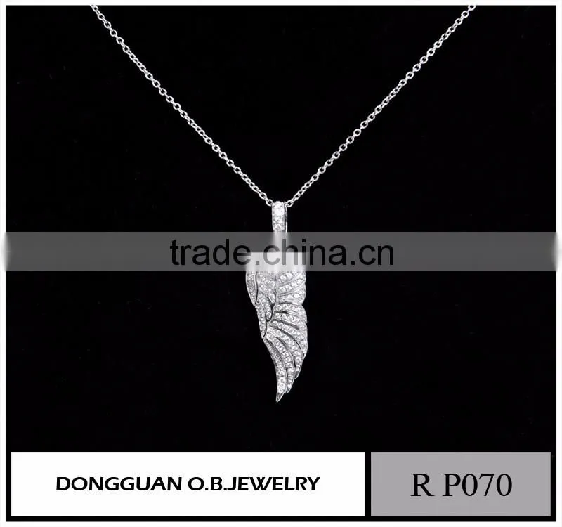 New designs custom necklace pendant wholesale price sterling silver stone pendant