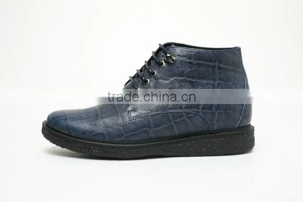 2016 high heel cow leather boots