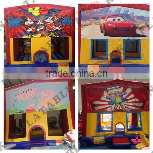 Newly inflatable toys castle house for fun party rental