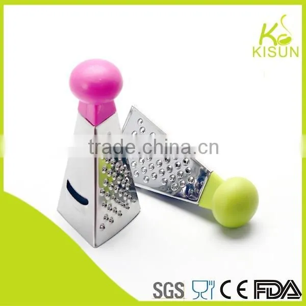 mini size stainless steel 3 in 1 vegetable grater