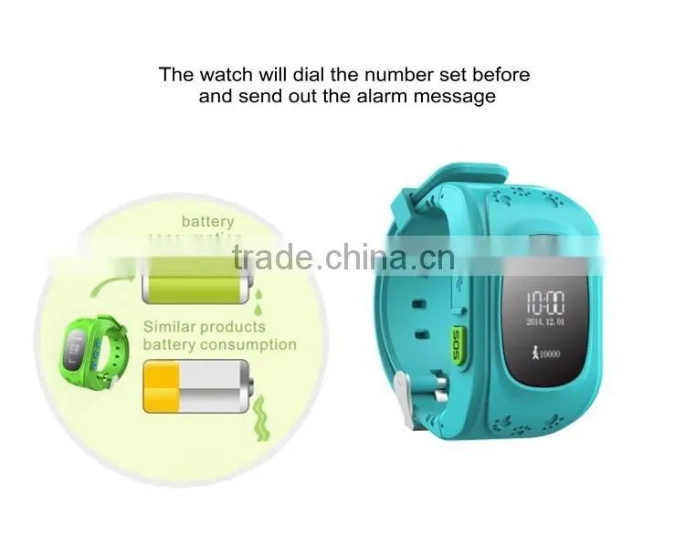 Hot selling Child smart watch phone, for Kids tracking GPS watch, kids smart watch, Geo-Fence smart watch KW-CW5Q