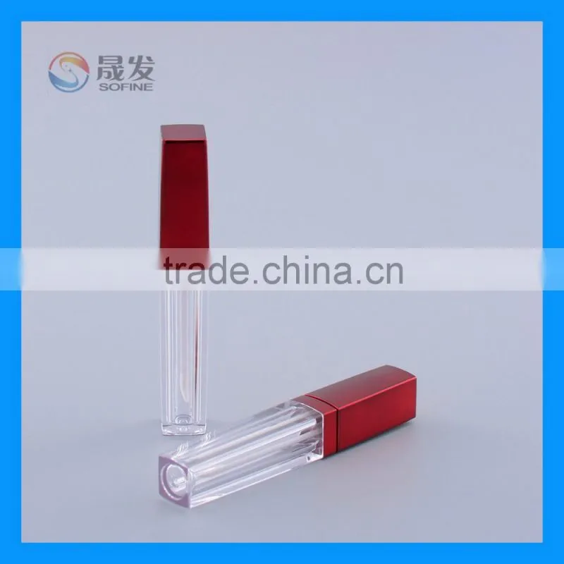 New colorful good quality 7ML Plastic lip gloss tube