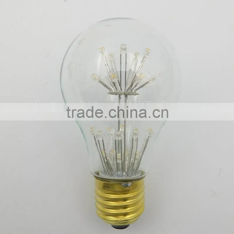 Led Firework Bulbs ST64/T30/G95/A19 Decorative Firework Bulbs E26/E27 Dimmable Firework Filament Bulbs 2W/4W/6W/8W