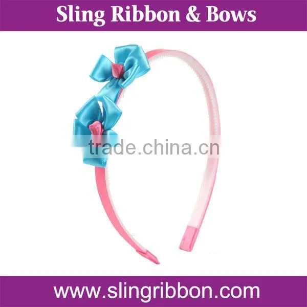 Hot Sale Satin Ribbon Flower Headband