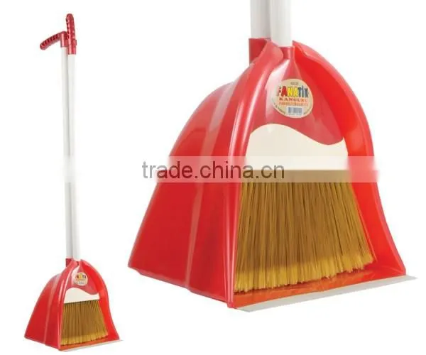 wholesale long handle folding broom / brush set big size