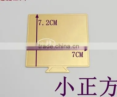 Golden Paper Cake board