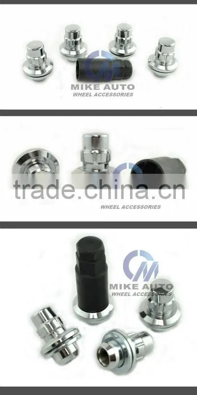 14x1.5 wheel nut locks with washer anti-theft nut fits for wheel of Tundra/Tocama/Prado/sequoia/ LX470/LX570