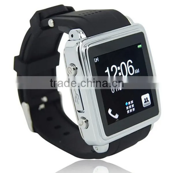 2014 cheapest 1.54 TFT touch screen bluetooth smart watch cellphone assistant