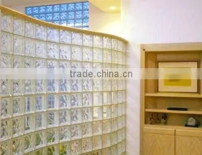 blue glass block