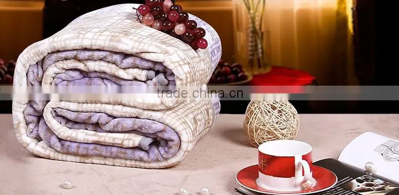 custom rosettes stock coral fleece blanket