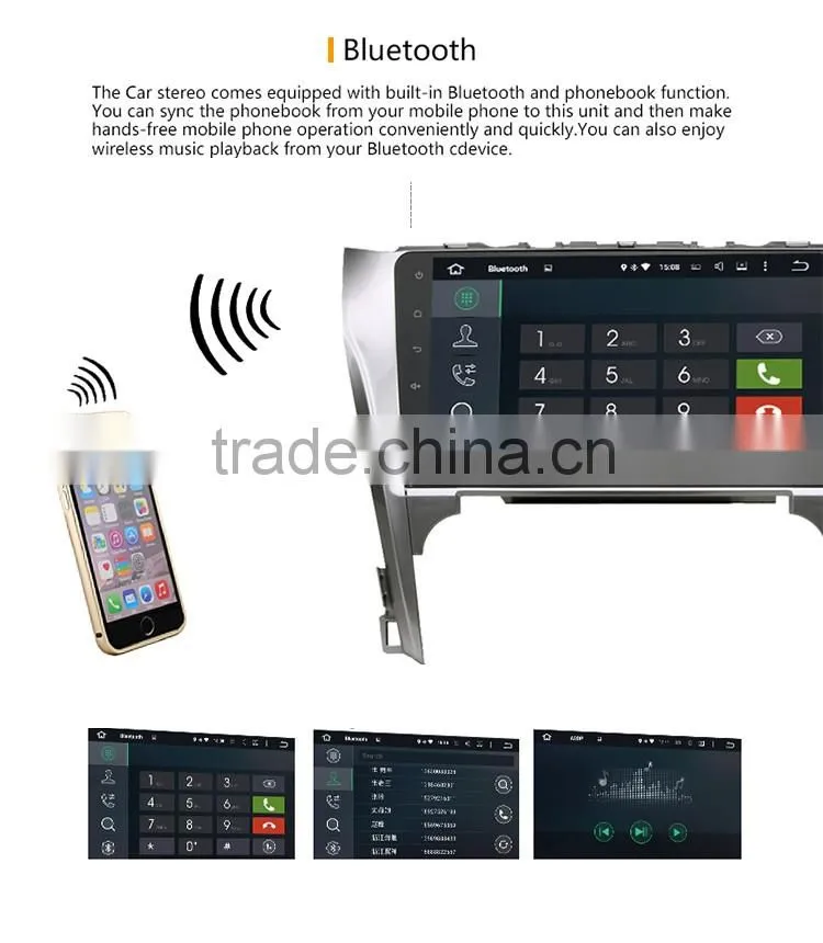 10.2 Inch Car Capacitive Screen gps multimedia navigator dvd price for Toyota camry 2012 2014