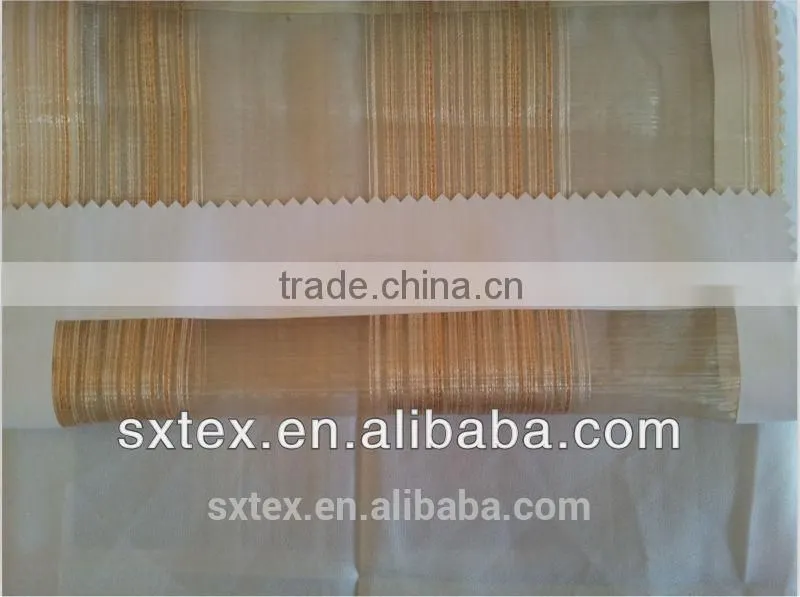 China supplier low price embroidery lace embroidered sheer voile curtain fabric