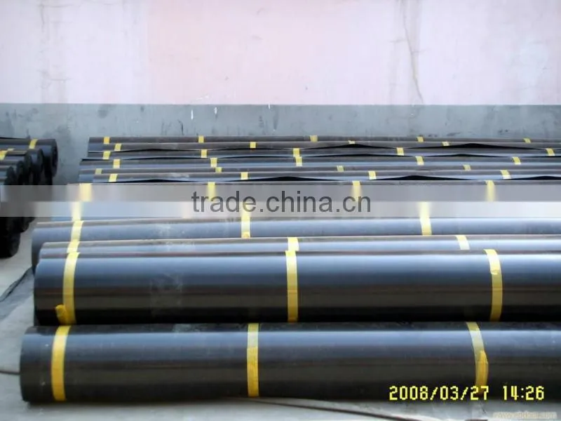 0.5mm 1mm thick hdpe geomenbrance agriculture black plastic film as pond liner