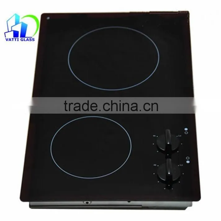 Hot sell glass ceramic sheet for fireplace glass door