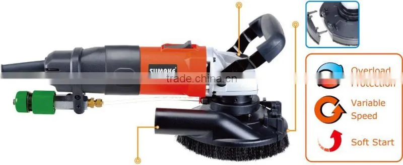 5'' variable speed Light and comfortable wet polisher electric grinder stone