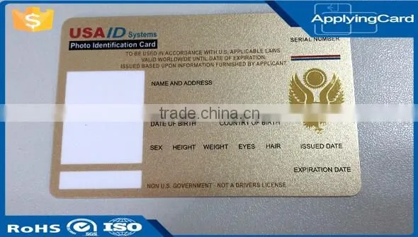 Sales photo ID card rfid id card from profession card manufacturing