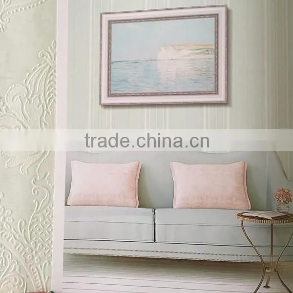 non woven construction material oem flower wallpaper