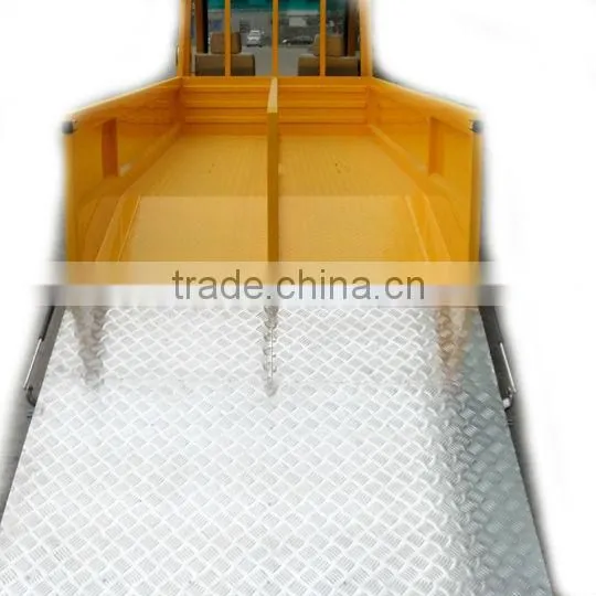2 seats 48v 4.2kw electric garbage truck