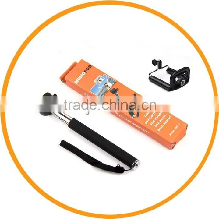 Mobile Phone Extendable Detachable Selfie Stick monopod for iPhone 6 5S from dailyetech
