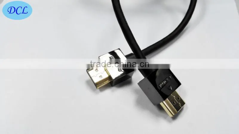 High speed Slim HDMI cable with 3D Ethernet and 1080P