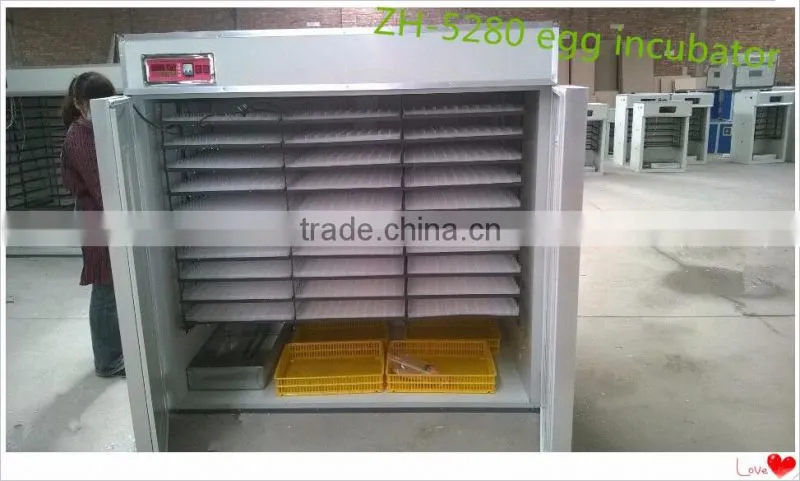 ZH-5280 Overseas Third-Party Support Industrial Egg Incubator with best quality for sale