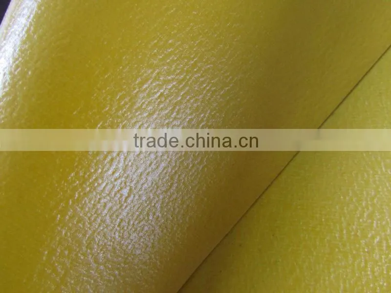 650gsm PVC tarpaulin, PVC coated with varnish unilaterally -for trucks