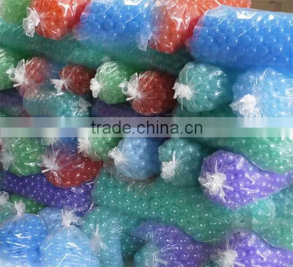 Clear baby ball pit balls