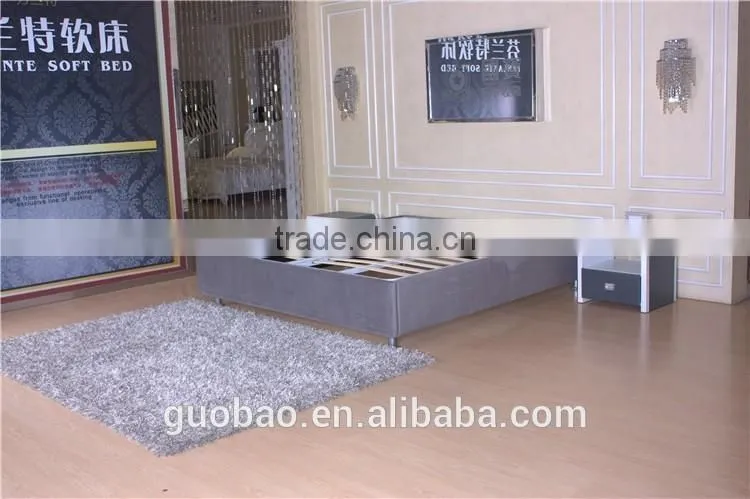 L9330 Hot selling No headboard all colors KD packing simple hotel bedstead/slatted bed box