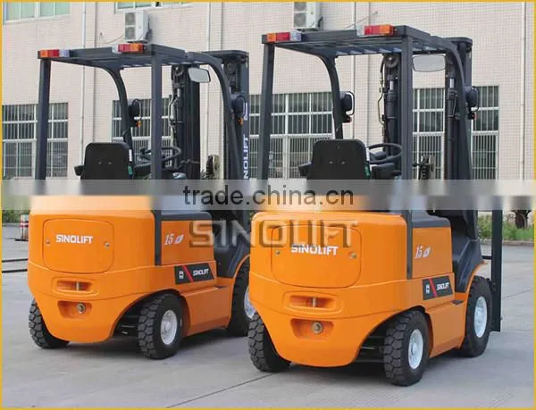 Sinolift CPD-J Series 1.5-3T Four Wheels Electric Forklift With AC Motor