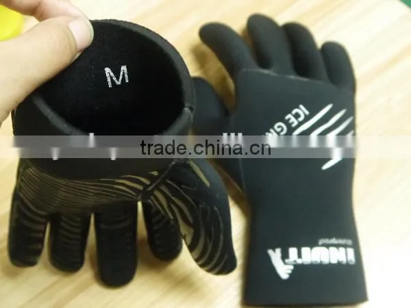 custom high elastic neoprene CR sport surfing fishing gloves hign quanlity