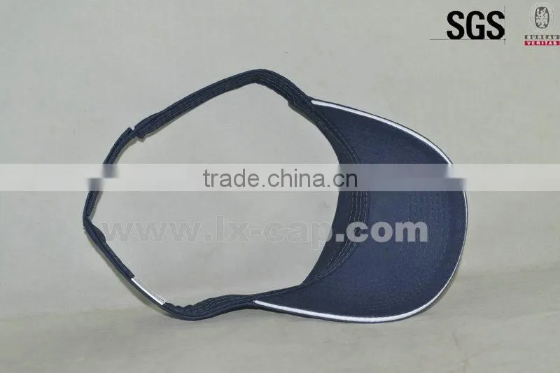 100% cotton sun visor cap