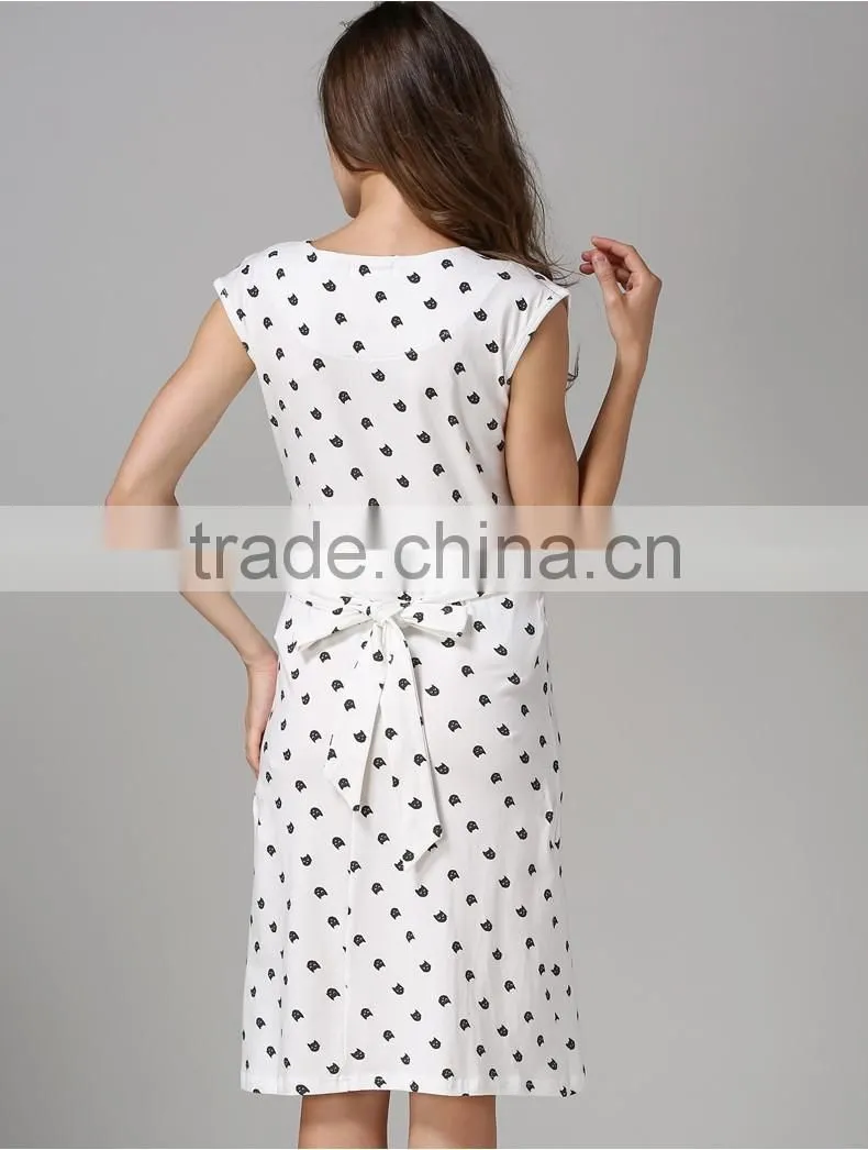 Maternity dresses nursing clothes Breastfeeding Dresses for Pregnant Women