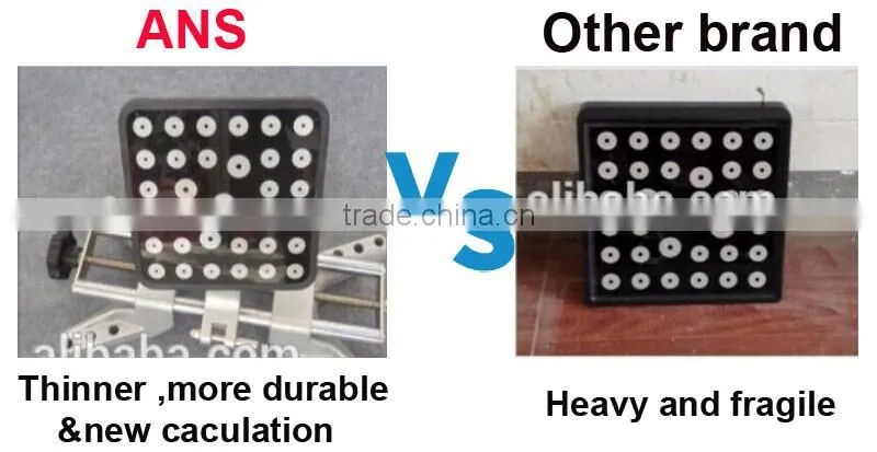 3D Wheel aligner with CE, ISO & TUEV certification!