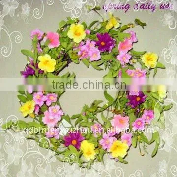 Artificial Plastic Decorative Flower Garlands
