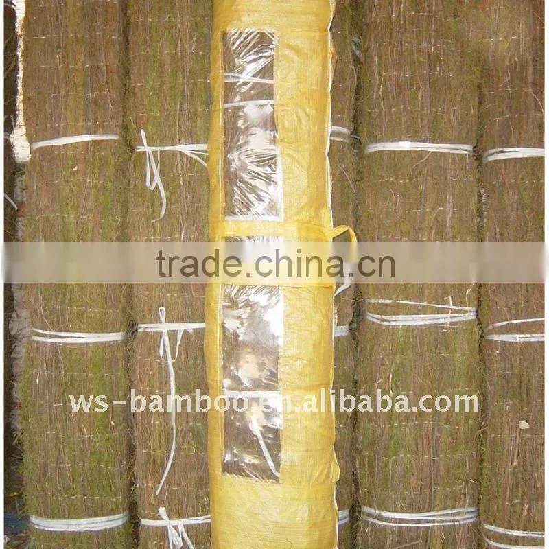 Brushwood fence